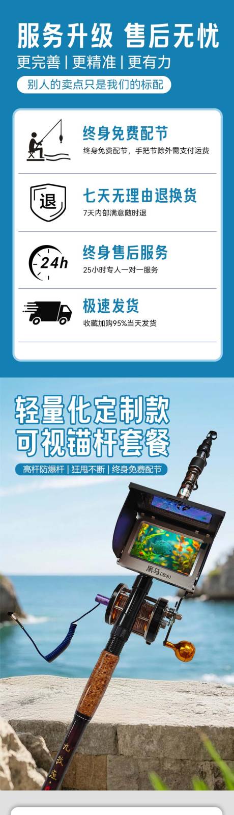 源文件下载【享设计】搜索编号：71110032325466109【可视锚鱼鱼竿详情页】