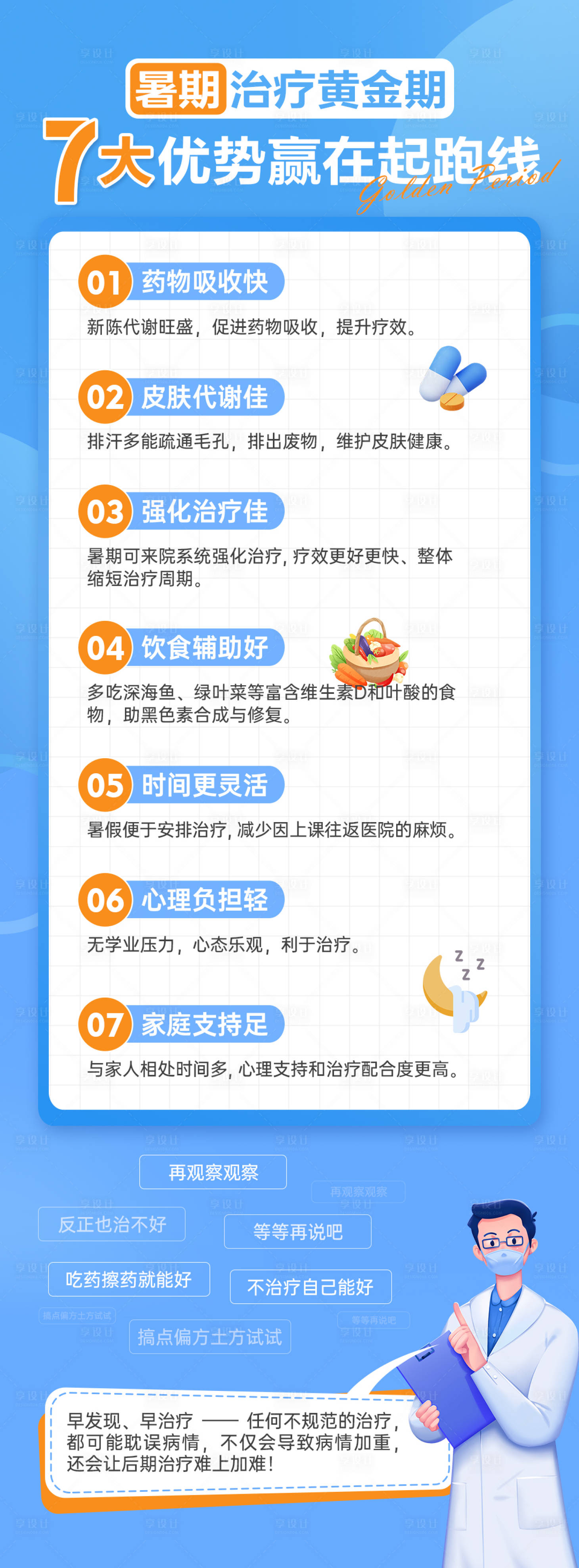 源文件下载【享设计】搜索编号：49220032388649637【医疗科普长图海报】