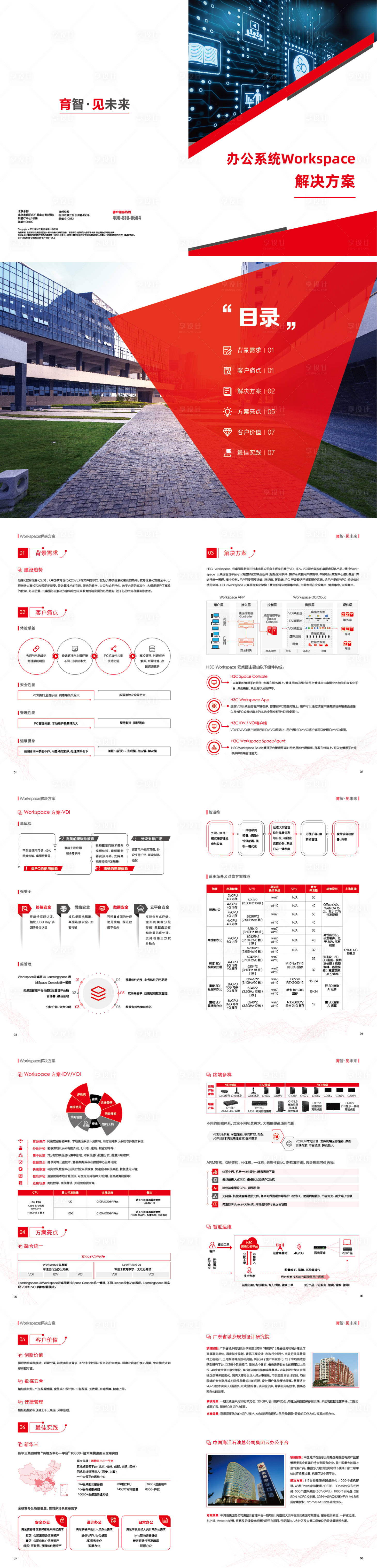 源文件下载【享设计】搜索编号：80950032450249723【Workspace解决方案画册宣传册】