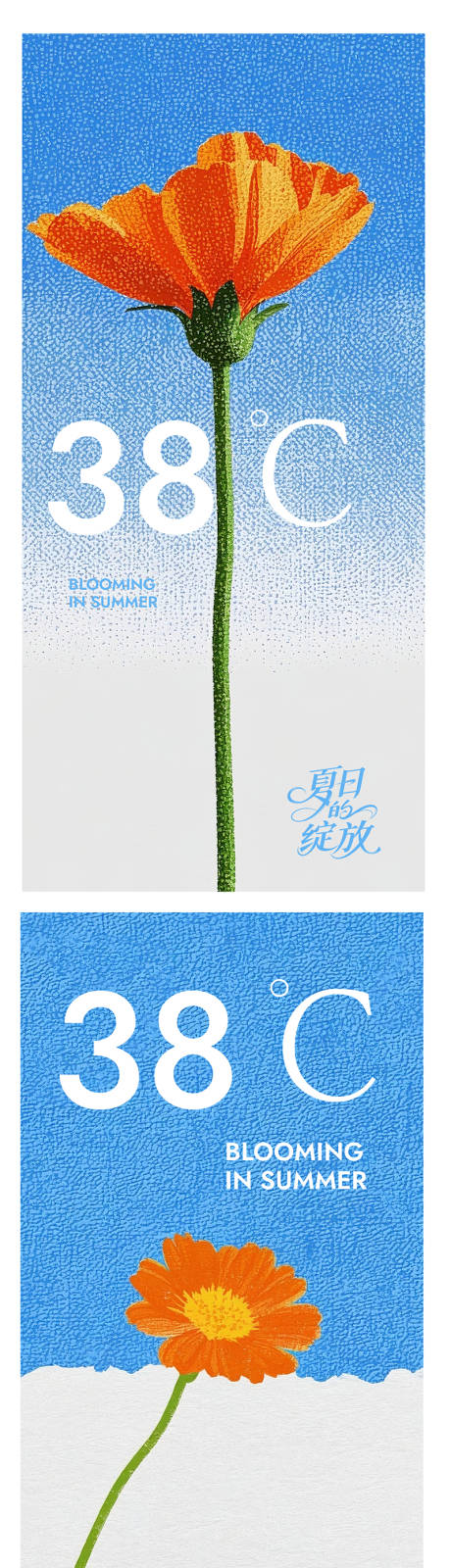 源文件下载【夏日系列海报】编号：38500032356402540