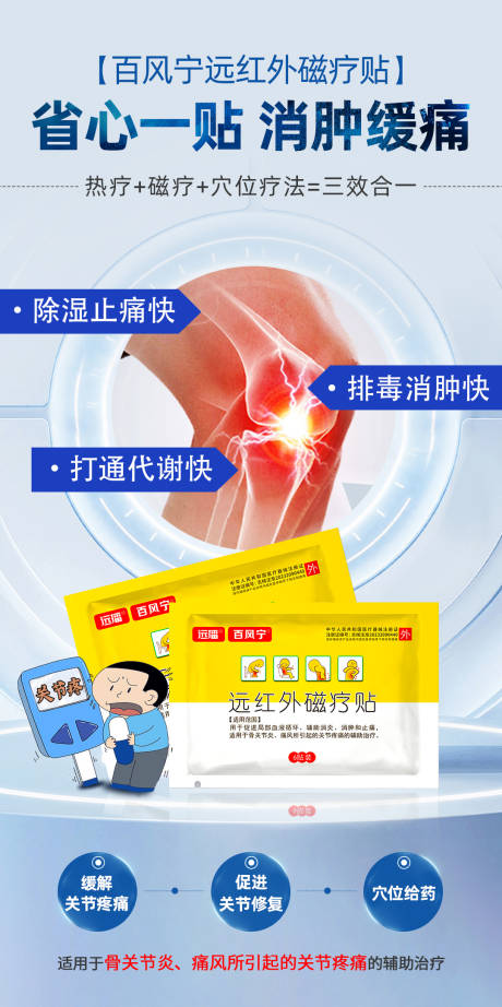 源文件下载【享设计】搜索编号：10300032366459742【痛风海报】