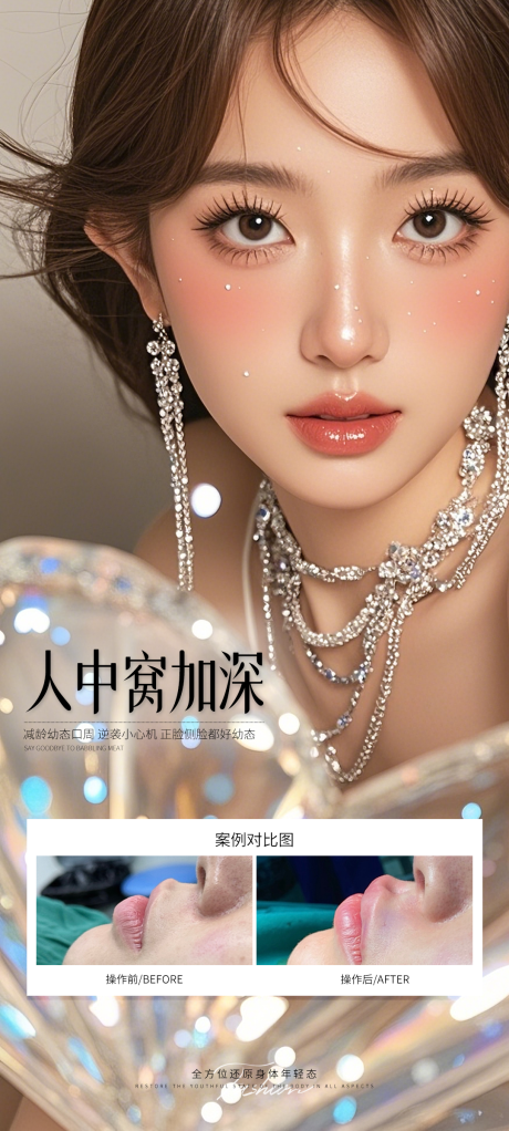源文件下載【享設計】搜索編號：83000032524498399【人中窩加深案例】