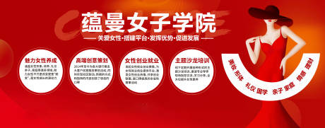 源文件下载【享设计】搜索编号：44470032667421268【学院招商培训宣传背景板】
