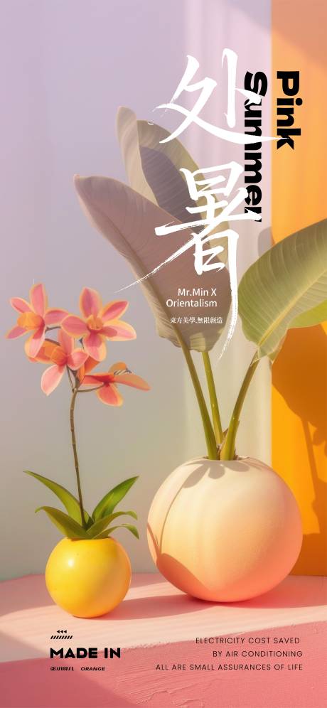 源文件下载【享设计】搜索编号：41710032377321686【盛夏节气海报】