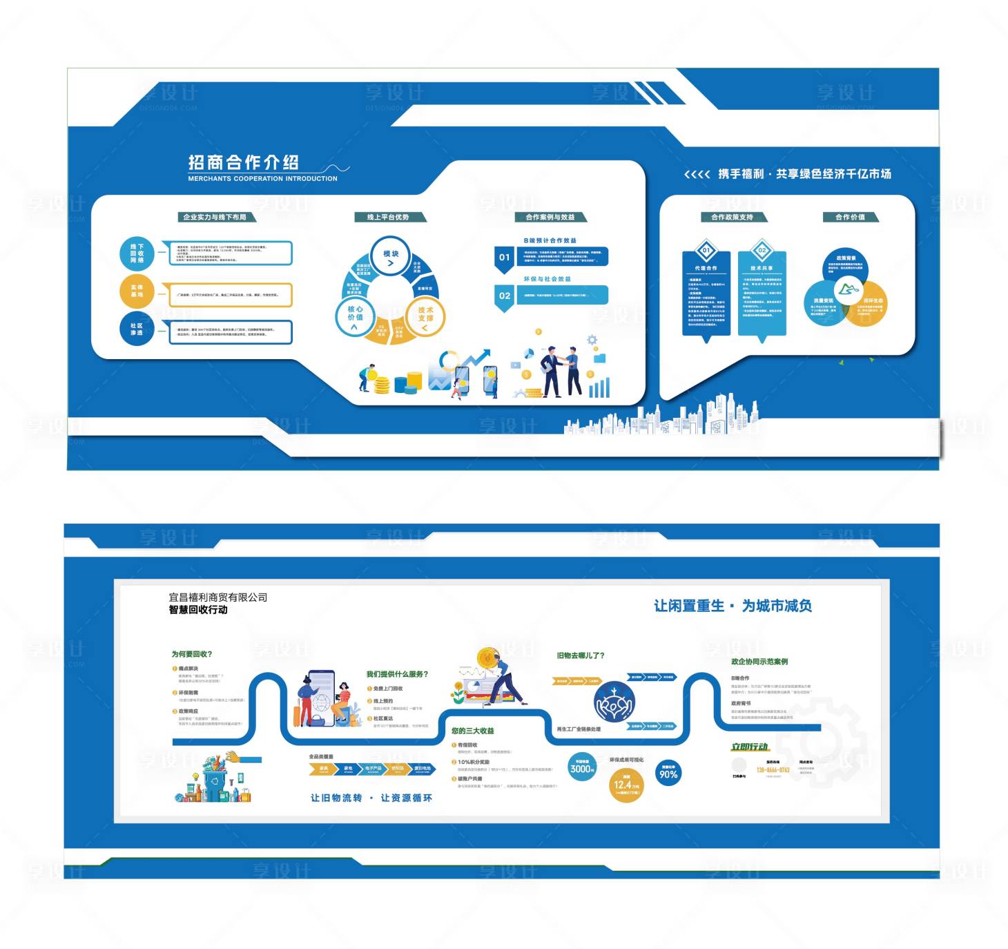 源文件下载【享设计】搜索编号：70540032403916166【企业展厅文化墙】