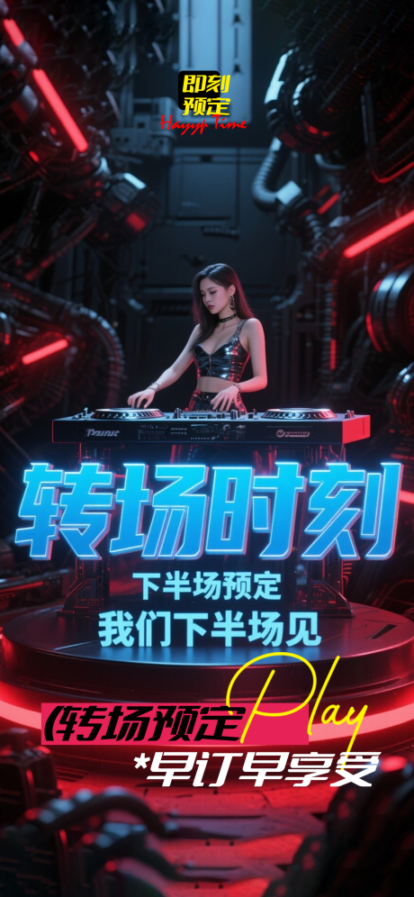 源文件下載【享設計】搜索編號：51530032819142396【酒吧轉場海報】