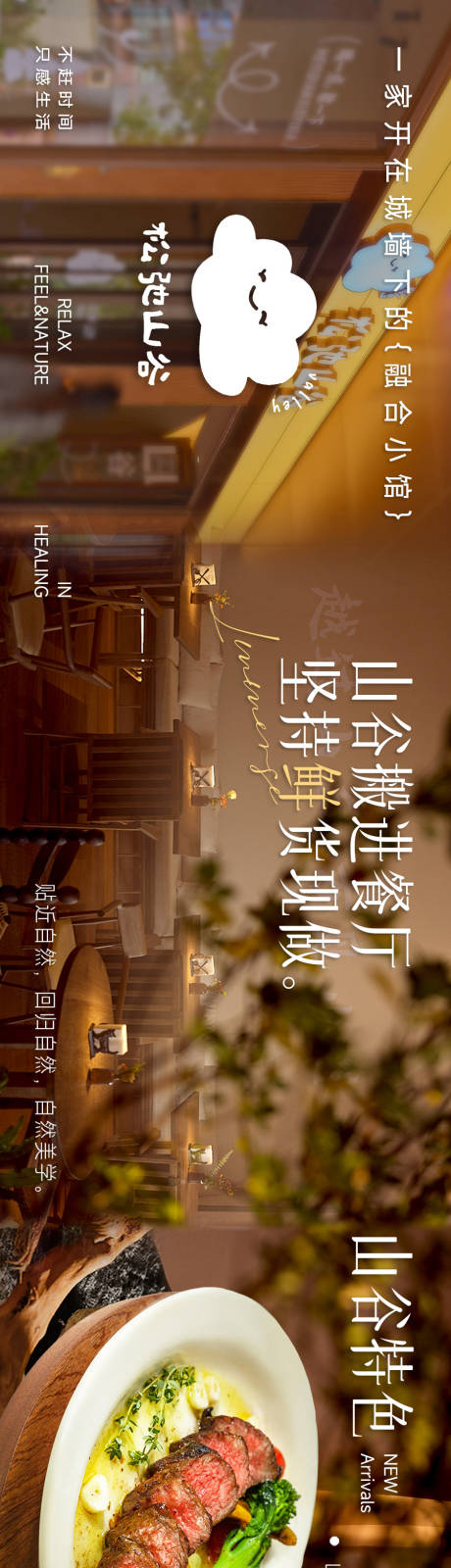 源文件下载【享设计】搜索编号：77650032445172390【融合餐饮五连图轮播banner】