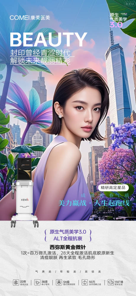 源文件下载【享设计】搜索编号：76680032407306165【医美抗衰系列图 】