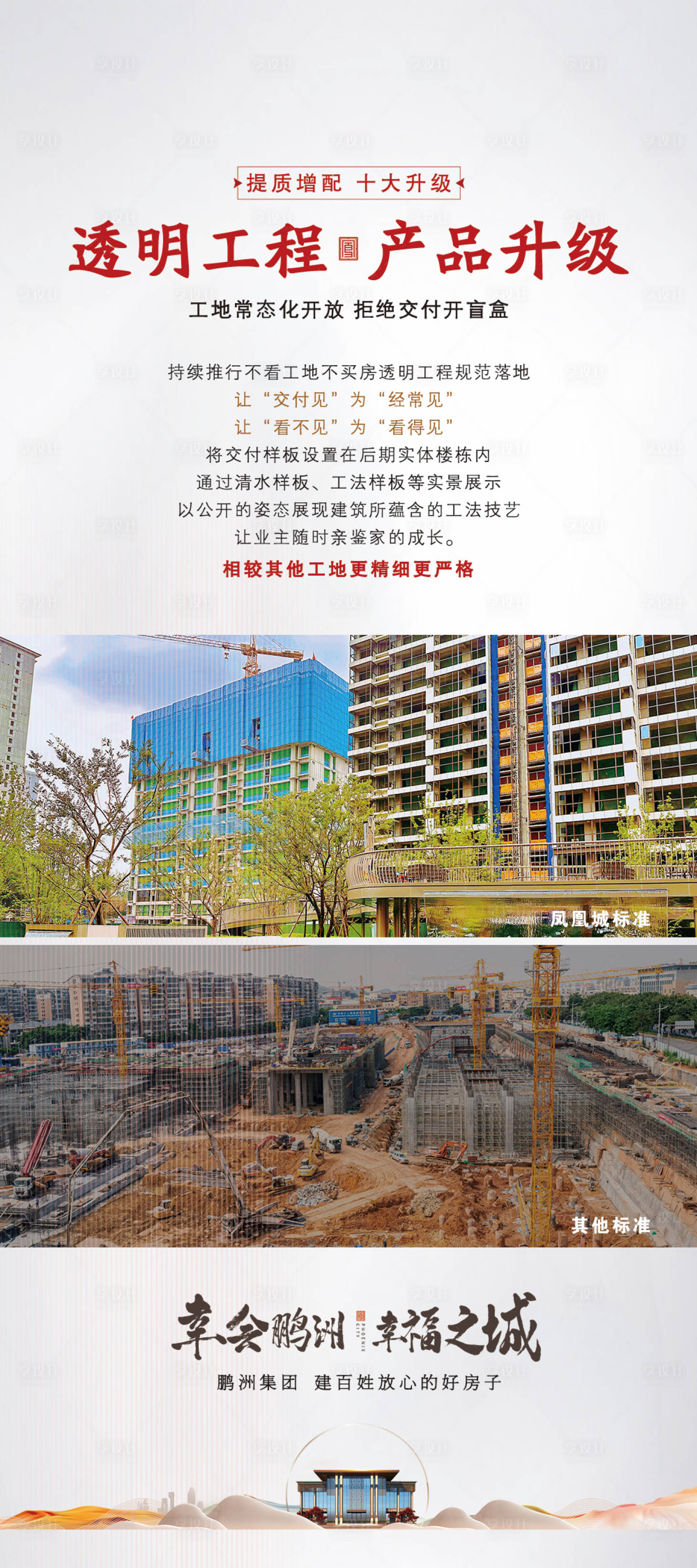 源文件下载【享设计】搜索编号：75040032353326513【地产透明工程展板】