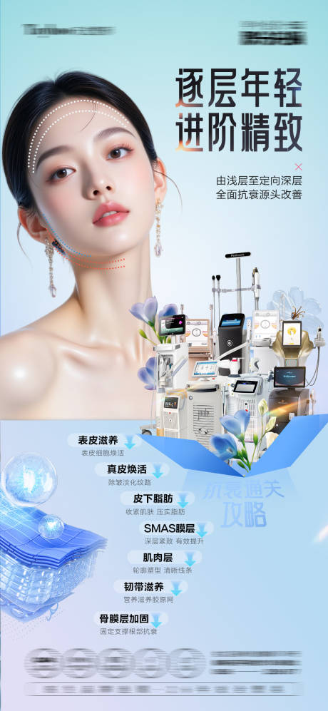 源文件下載【享設(shè)計】搜索編號：71960032555063978【儀器聯(lián)合抗衰海報】