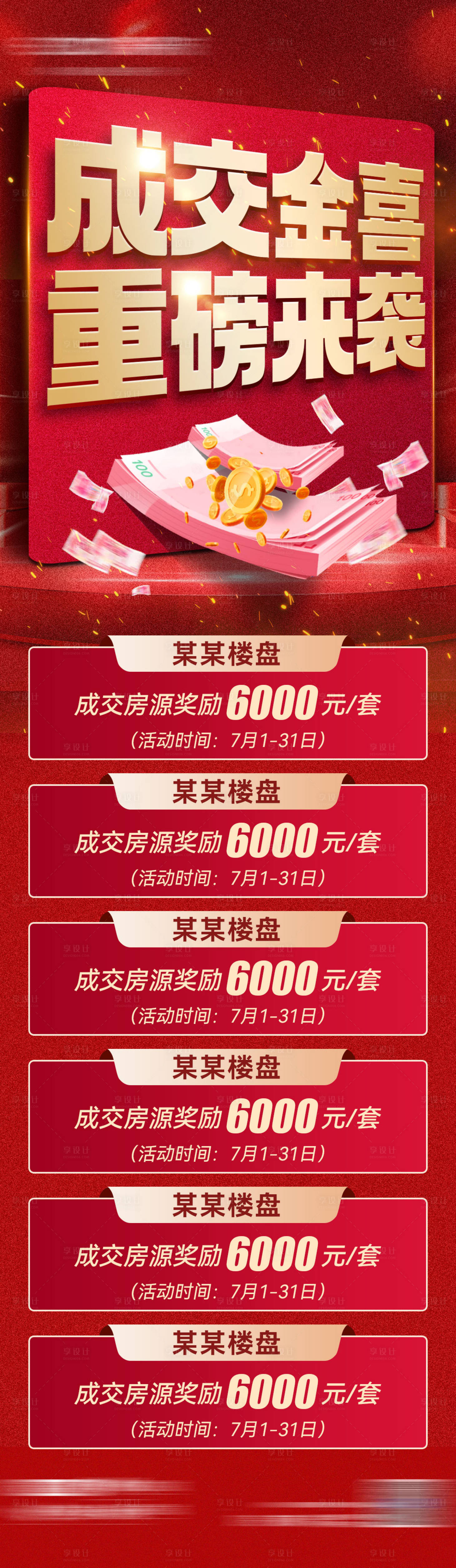 源文件下载【享设计】搜索编号：25140032679893280【成交有礼喜报长图】
