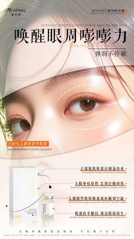 源文件下載【眼周膠原海報】編號：77500032336505587