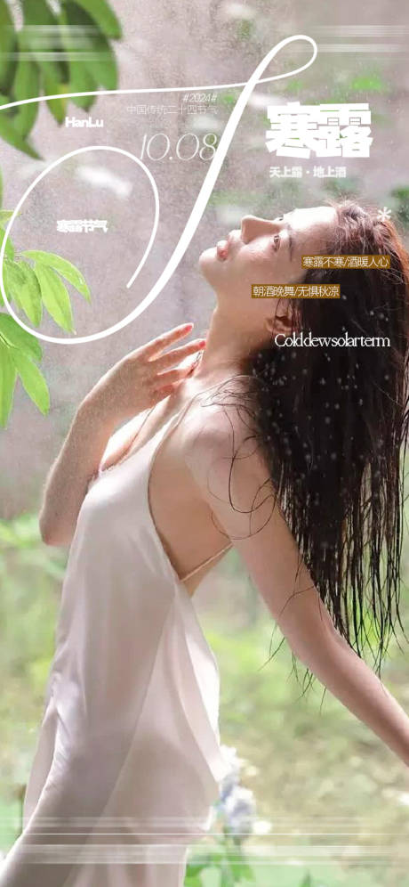 源文件下载【享设计】搜索编号：27490032438115000【酒吧节气寒露海报】
