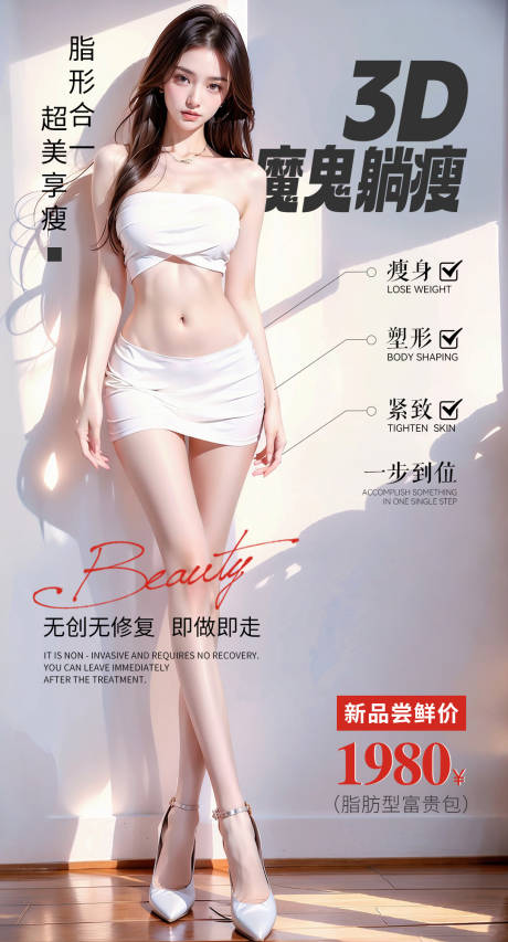 源文件下载【享设计】搜索编号：98590032278113589【3D魔鬼躺瘦】