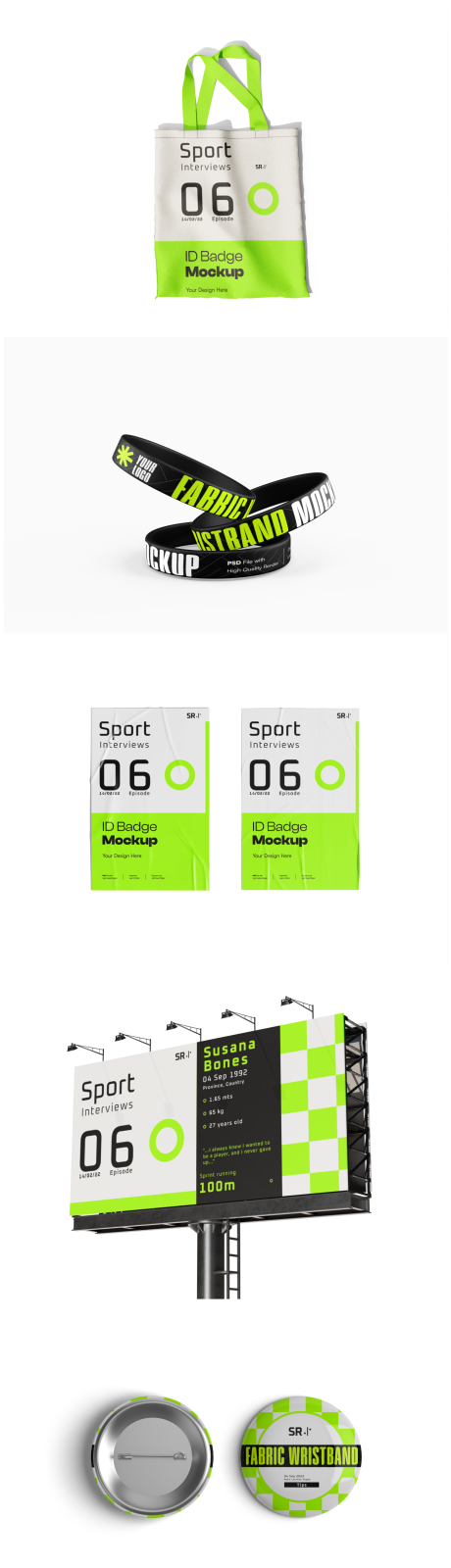 体育运动赛事品牌VI样机合集3