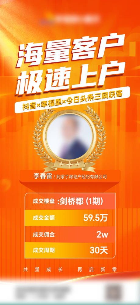 源文件下載【享設(shè)計】搜索編號：38640032415777732【房地產(chǎn)成交喜報 簽單喜報 】
