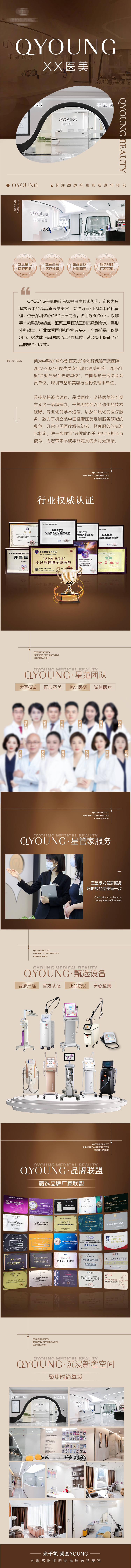 源文件下载【享设计】搜索编号：40790032482847331【医美品牌介绍长图】