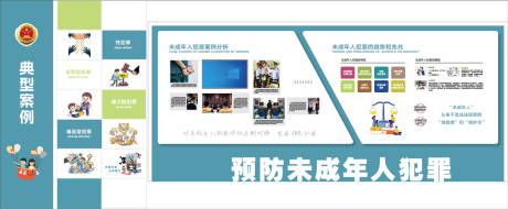源文件下载【享设计】搜索编号：50620032782497671【预防未成年人犯罪法律保护文化墙背景板】