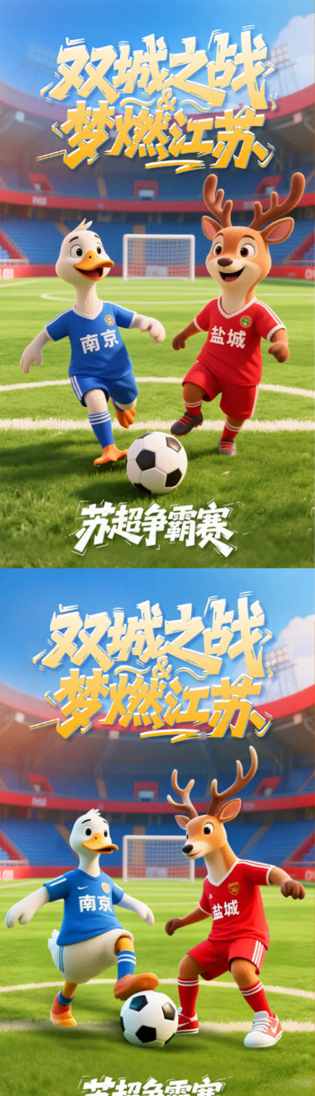 源文件下载【享设计】搜索编号：23860032492985018【苏超海报】