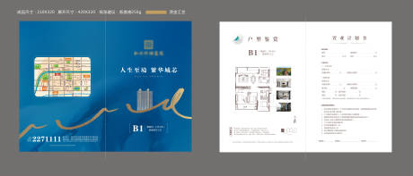 源文件下载【享设计】搜索编号：12410032740614548【地产户型DM宣传单 】