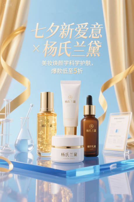 源文件下載【享設計】搜索編號：58860032398012610【化妝品電商海報】