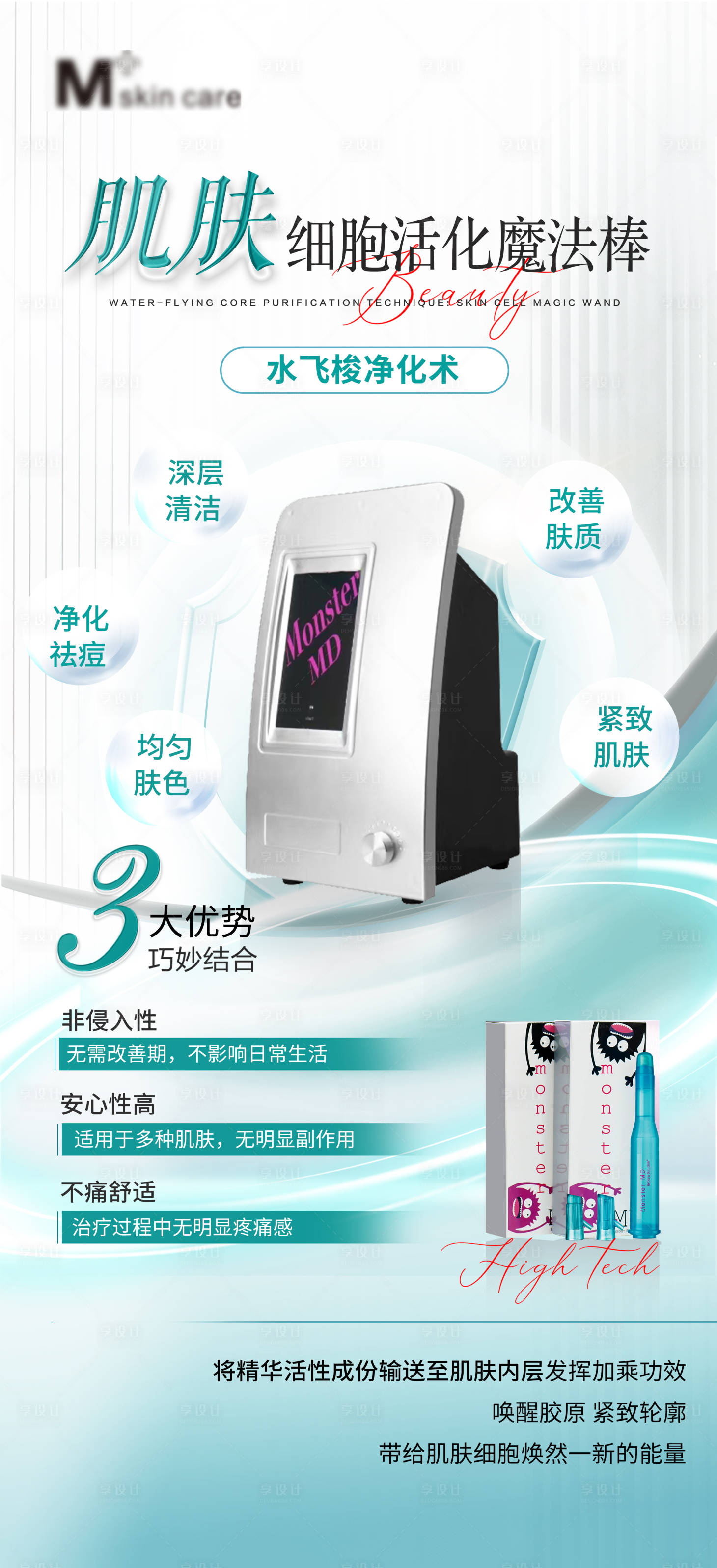 源文件下载【享设计】搜索编号：91100033251085752【医美海报】