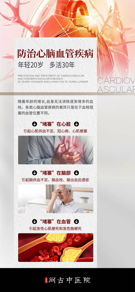 源文件下载【享设计】搜索编号：74450032931518941【心脑血管疾病科普常识】