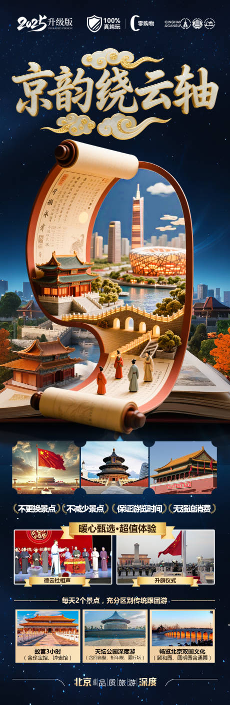 源文件下载【享设计】搜索编号：46670032940787595【北京十一国庆旅游海报】
