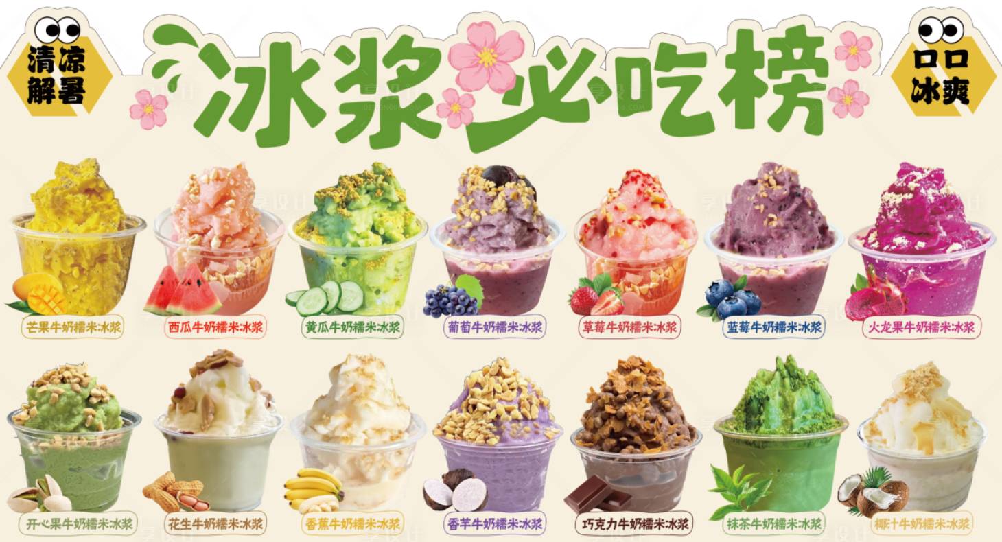 源文件下载【享设计】搜索编号：73690033138349143【贵州冰浆异形牌】