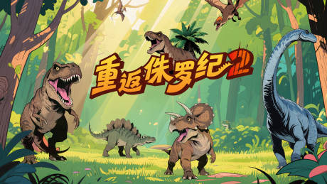 源文件下載【享設計】搜索編號：74620032968213042【恐龍kv】