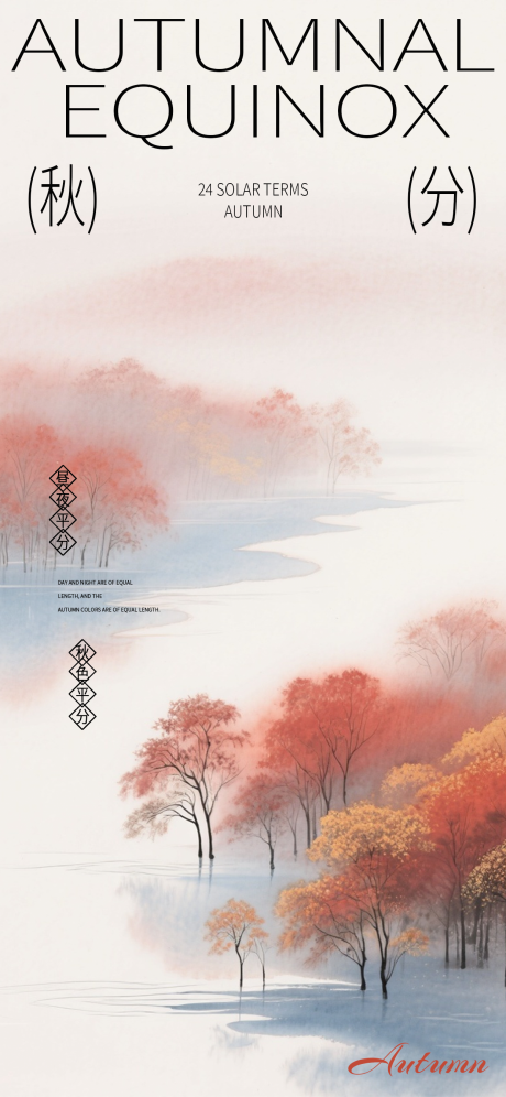 源文件下载【享设计】搜索编号：71950033144965103【秋分节气海报】