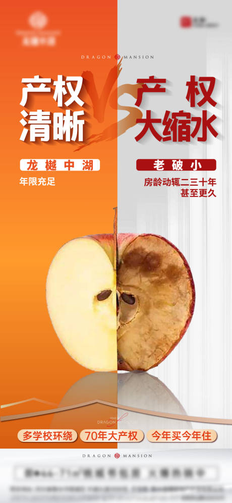 源文件下載【享設(shè)計(jì)】搜索編號(hào)：37880033111465888【地產(chǎn)產(chǎn)權(quán)對比海報(bào)】
