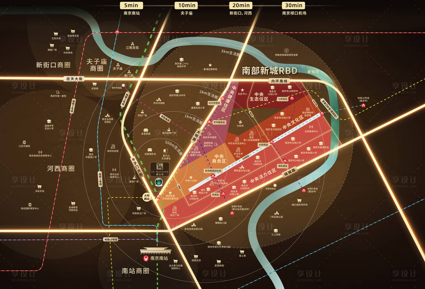 源文件下載【享設計】搜索編號：81870032893643387【地產項目區位圖】
