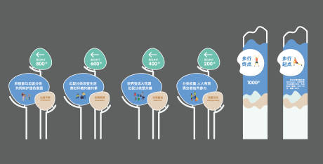 源文件下载【享设计】搜索编号：24580033271494008【垃圾分类健康步道小品】