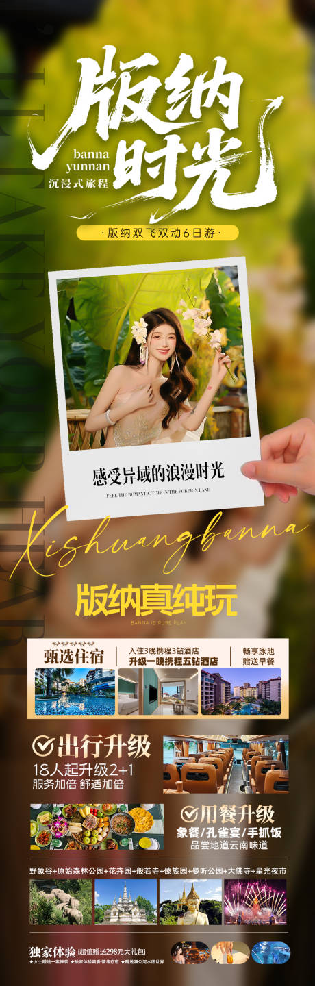 源文件下載【享設計】搜索編號：21240033139224616【云南旅游長圖】