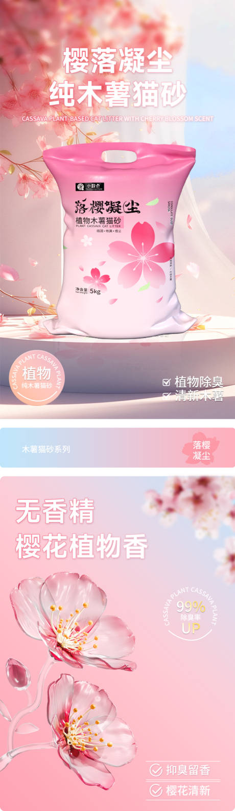 源文件下載【享設計】搜索編號：58940033151969305【產品貓糧狗糧詳情頁粉色長圖產品】