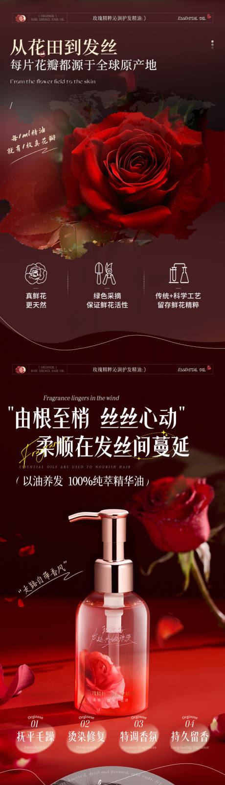 源文件下载【享设计】搜索编号：24590032839669663【护发精油详情页】