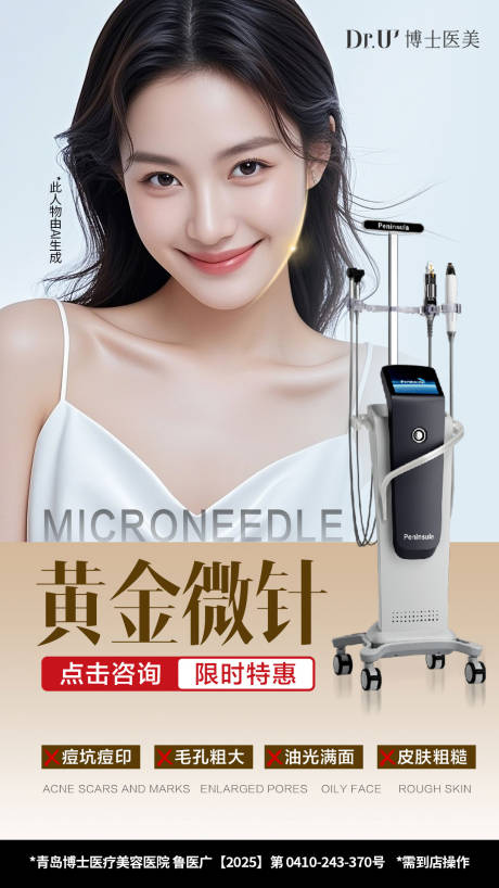源文件下載【享設(shè)計(jì)】搜索編號(hào)：57310033037314324【黃金微針儀器推廣圖朋友圈圖】