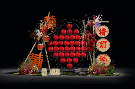 源文件下载【享设计】搜索编号：95050033135374045【中式婚礼效果图美陈】