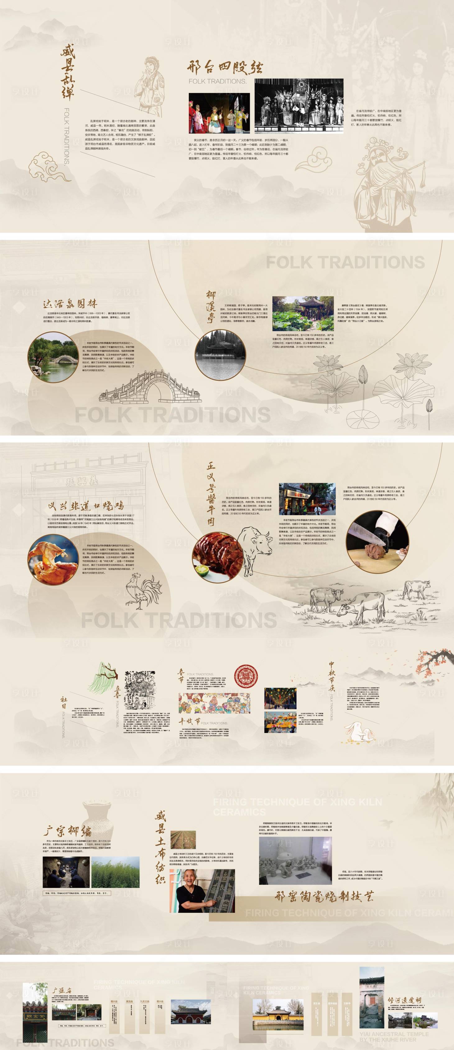 源文件下载【享设计】搜索编号：92120033231942840【古典展厅设计】