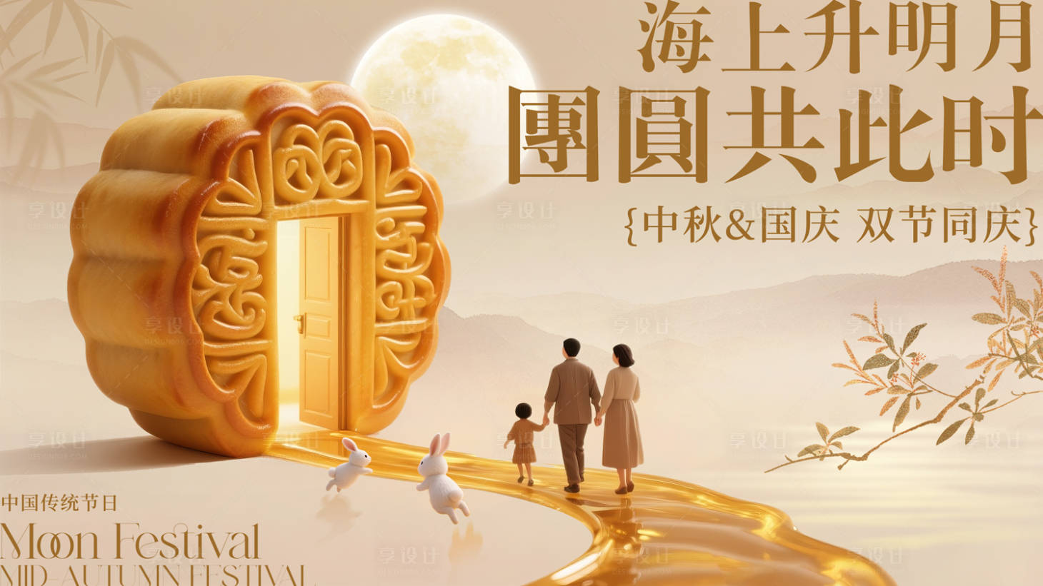 源文件下載【享設(shè)計(jì)】搜索編號(hào)：76020033160812680【中秋活動(dòng)主題展板】