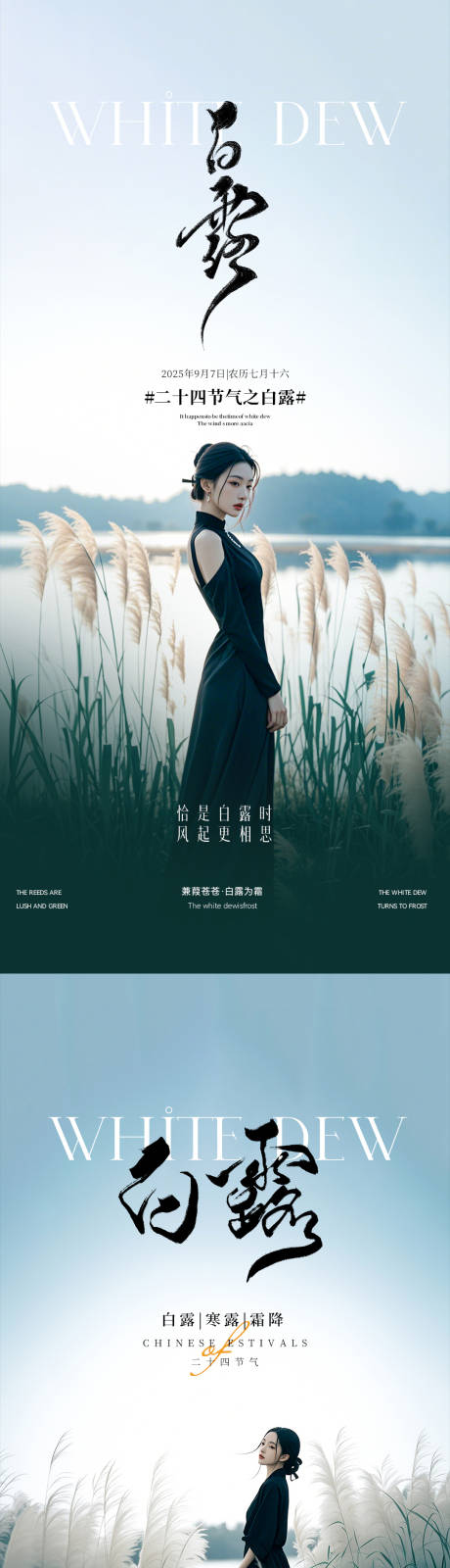源文件下载【享设计】搜索编号：11690032845199970【白露节气】