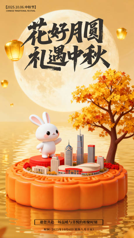 源文件下載【享設計】搜索編號：11810033165616303【中秋節海報】