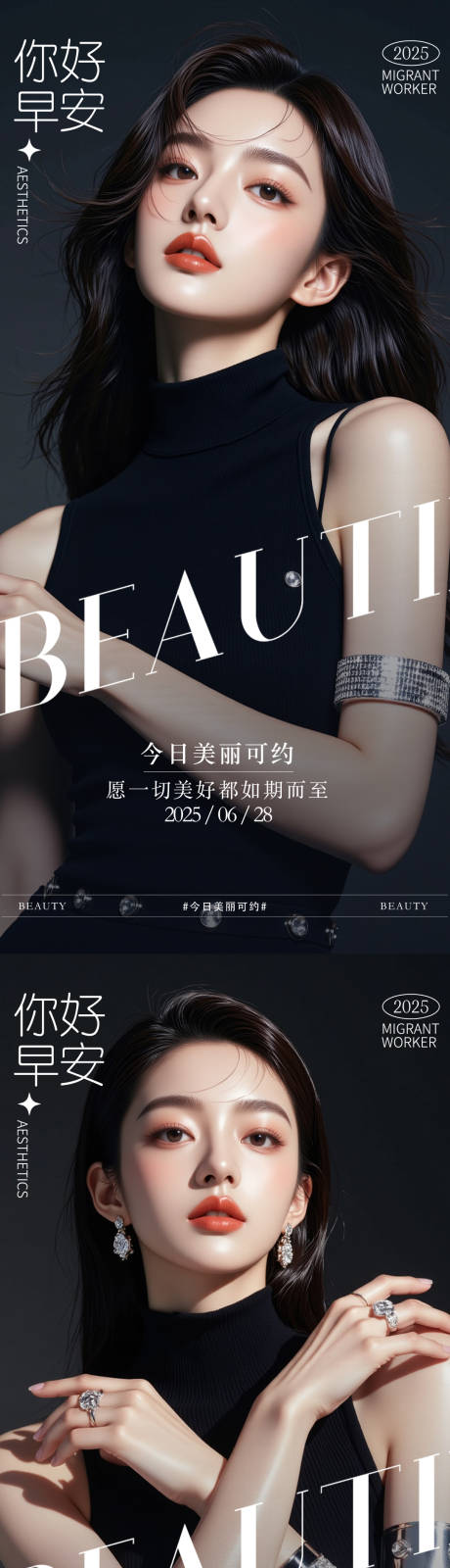 源文件下载【享设计】搜索编号：36840033188024584【医美早安图】