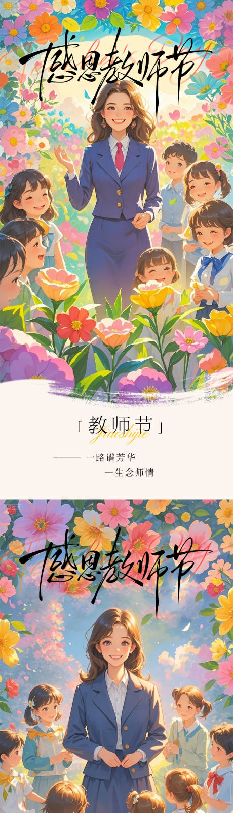 源文件下載【享設計】搜索編號：16250032928302898【教師節海報】