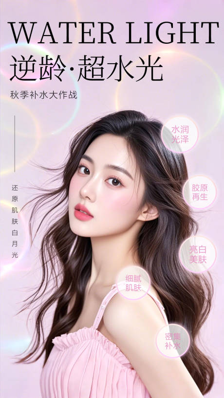 源文件下载【享设计】搜索编号：78980032855108745【医美水光美白系列海报】