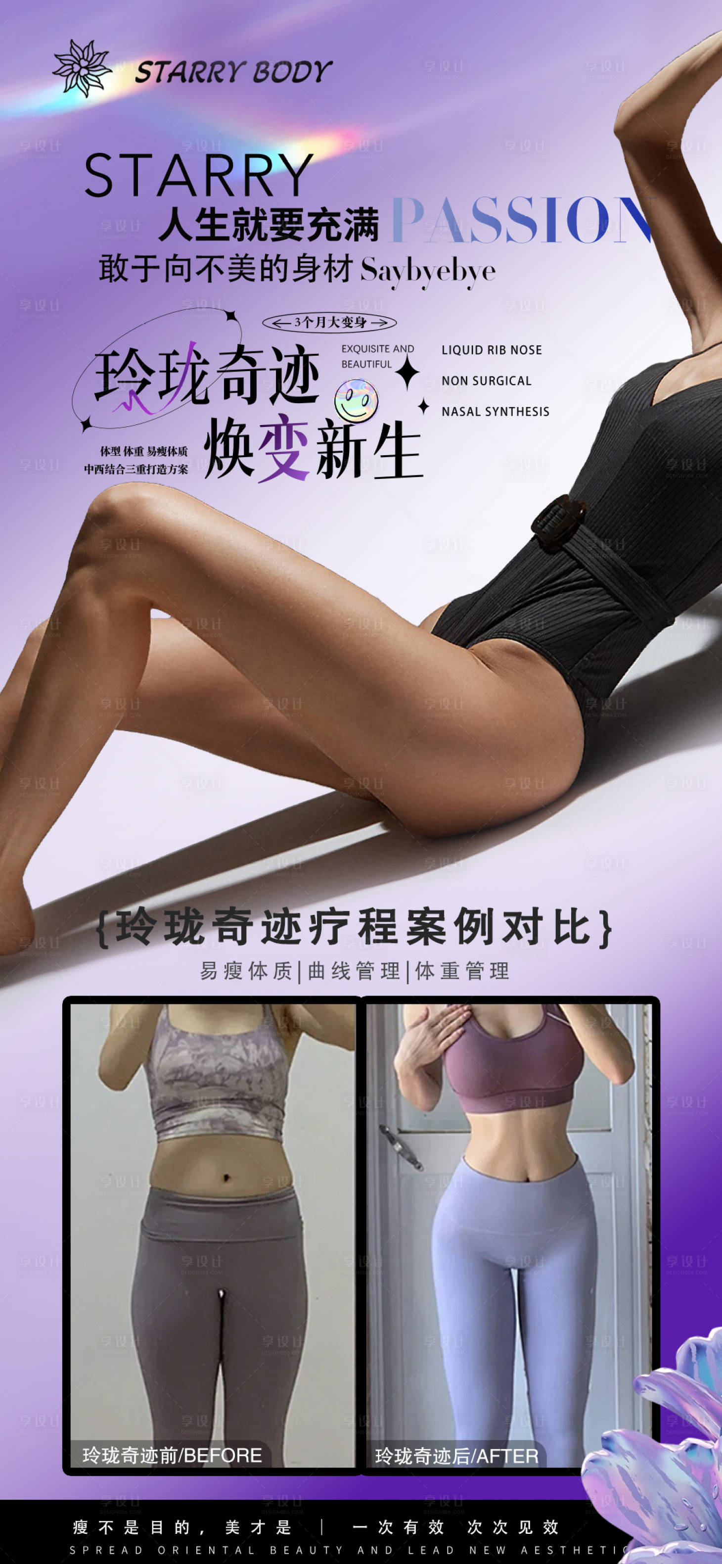 源文件下載【享設計】搜索編號：31680032867761501【大腿前后對比】