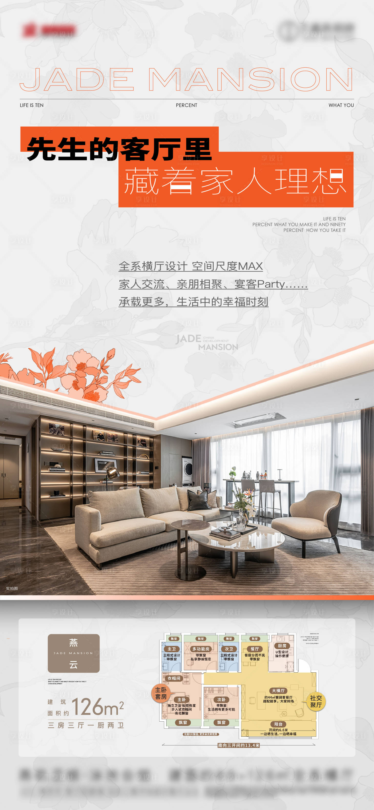 源文件下载【享设计】搜索编号：32020032853183786【户型 】