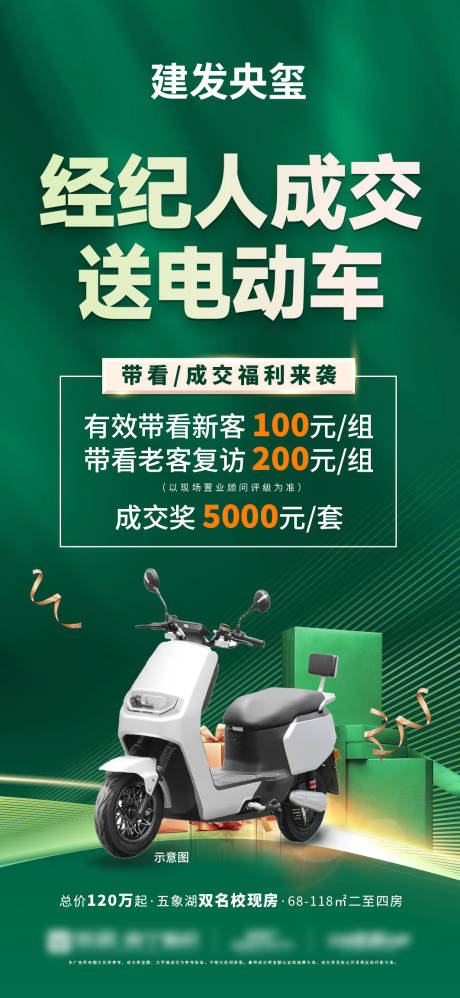 源文件下载【享设计】搜索编号：85400033274184413【经纪人送电动车】