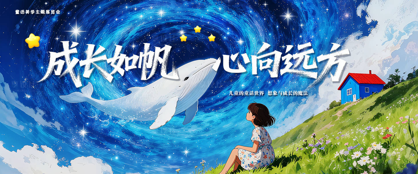 源文件下载【享设计】搜索编号：49460033281168014【儿童梦幻童话主画面】